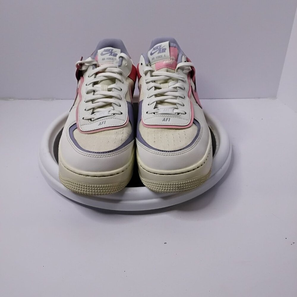 Nike Air Force 1 Low DV7449 101 Multi-Color Sneakers Mens Size 11 White/Pink/Pur